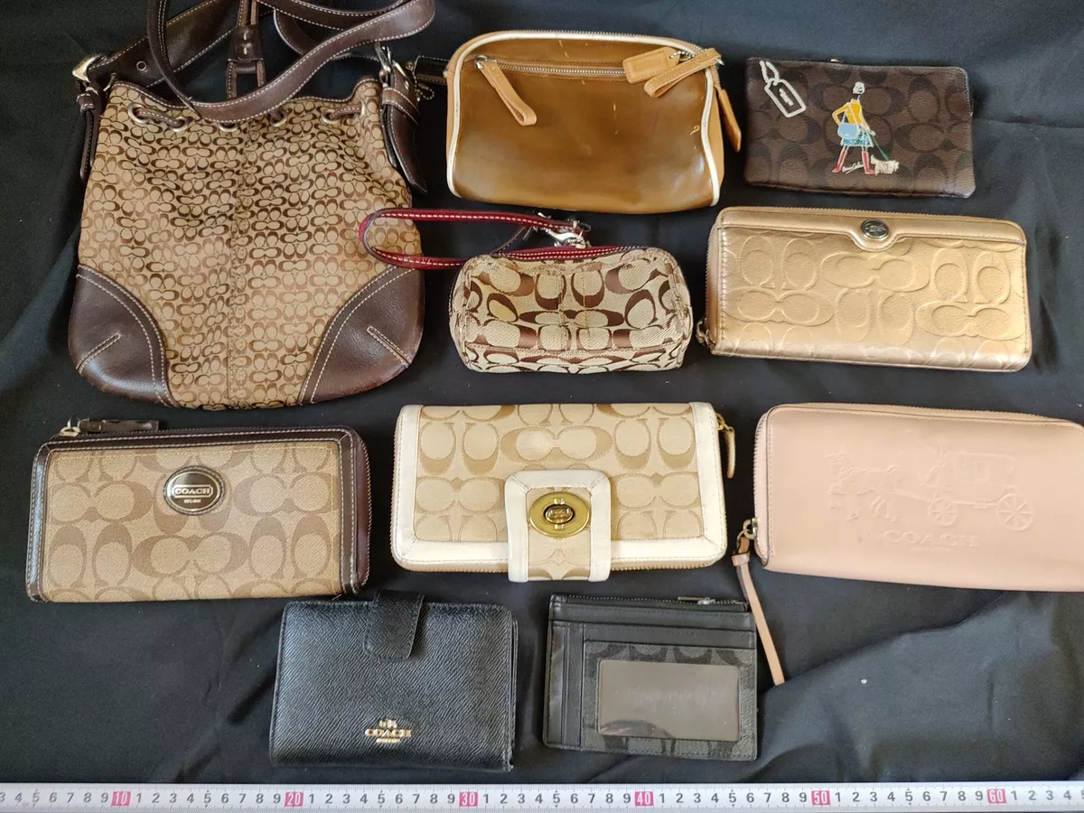 Pre-Owned wholesale lots of used Coach Wallet and other item 10-PCS  set-f0829-1