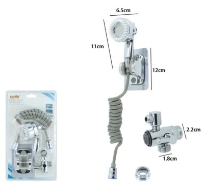 Duschset Bad mit Halterung und Umsteller 87500 dfh