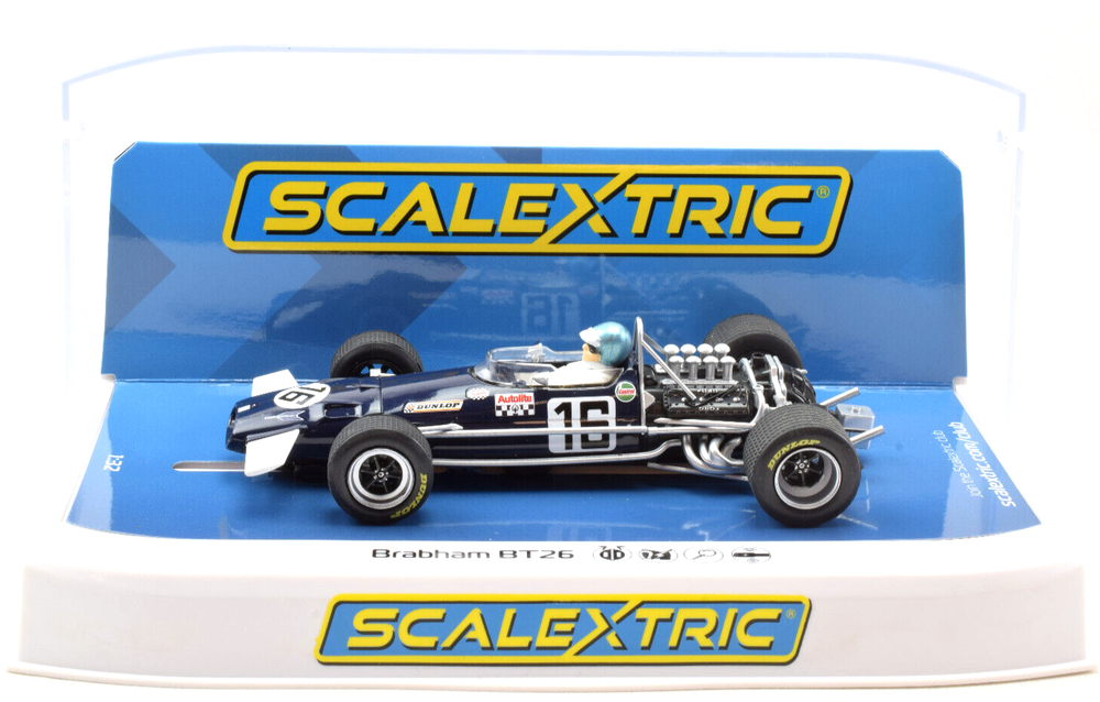 Scalextric 1/32 Brabham BT26 Autolite Courage 69 Monaco GP Slot Car C4521