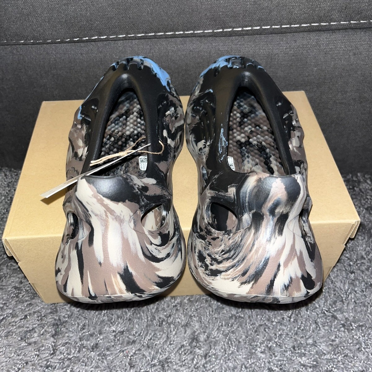 Size 12 - Adidas Yeezy Foam Runner MX Cinder Mens | eBay Size 12 - Adidas Yeezy Foam Runner MX Cinder Mens | eBay