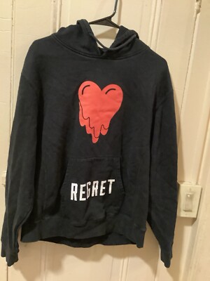 Emotionally Unavailabl e.  Hoodie Adult Medium Reverse Weave Limited Fade