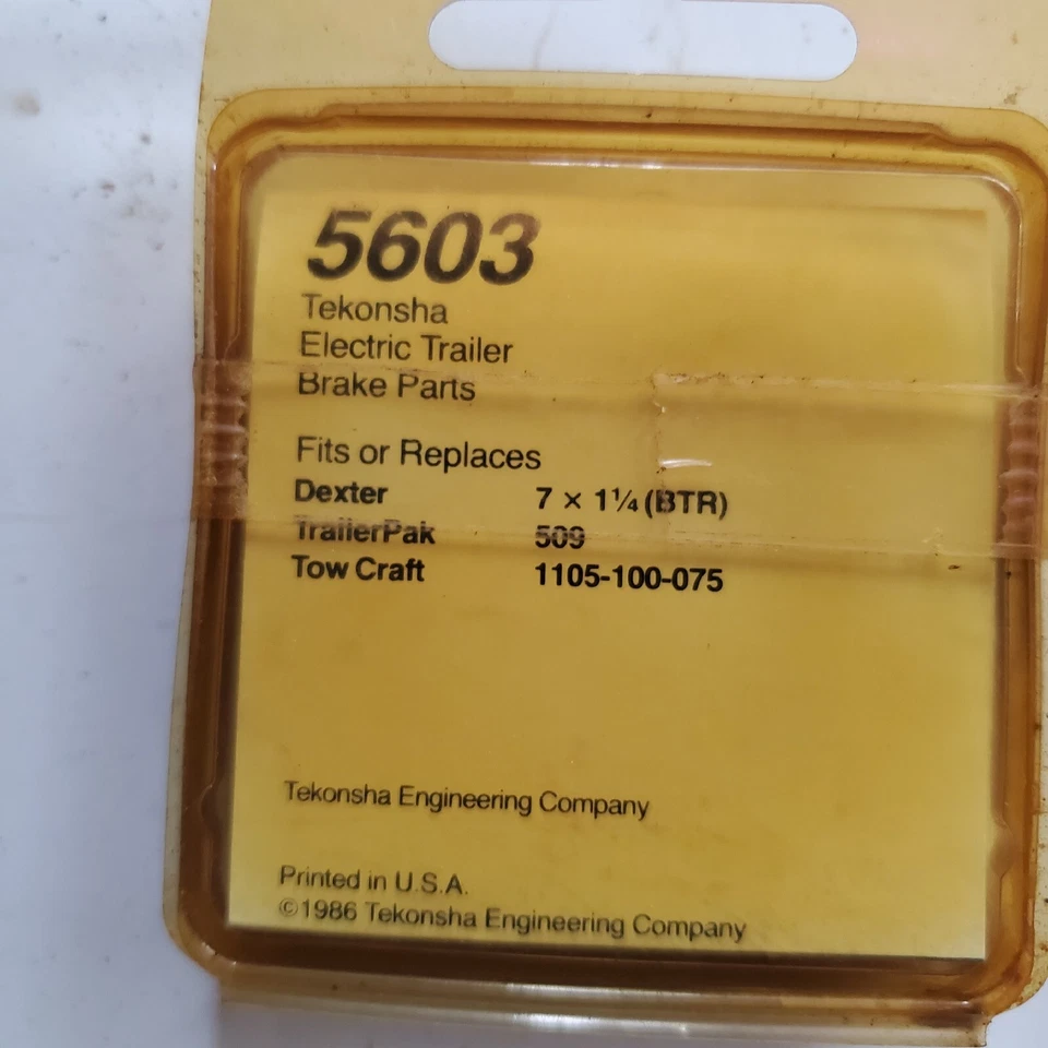 Paquete de 2 sellos de grasa de rueda Tekonha 5603 se adapta a Dexter 7 pulgadas 1,25 de diámetro Foto 2 de 3