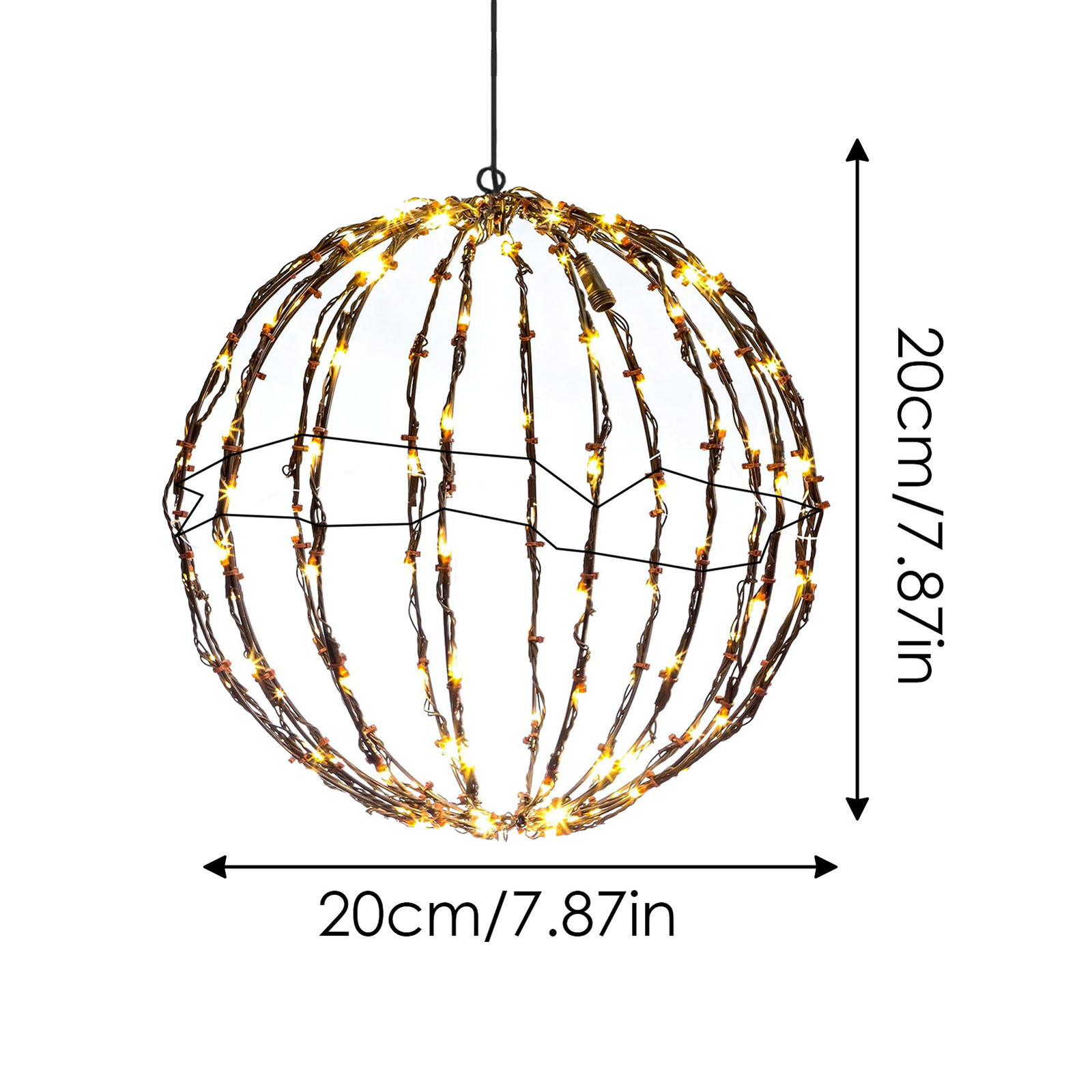 Christmas Sphere Lights Outdoor Christmas Lighted Sphere Ball Outdoor Decoration eBay