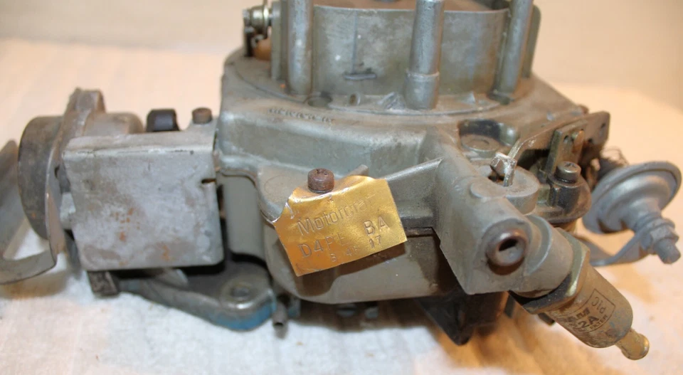 1974 Ford Torino LTD Mercury Montego Cougar Lincoln Mark ORIG 460 4V CARBURETOR - Image 3 of 4