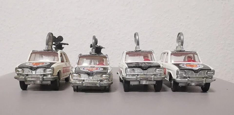 Corgi Toys 13 - 4x Renault 16 Tour de France ohne OVP Vintage Großbritannien - Bild 3 von 4