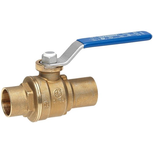 Everbilt 1/2 in. Lead Free Brass SWEAT x SWEAT Ball Valve
