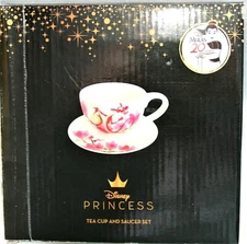 Disney Princess Mulan Tea Coffee Cup & Saucer Set New 8oz New MIB