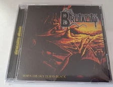 Brutality When The Sky Turns Black New CD Death Metal