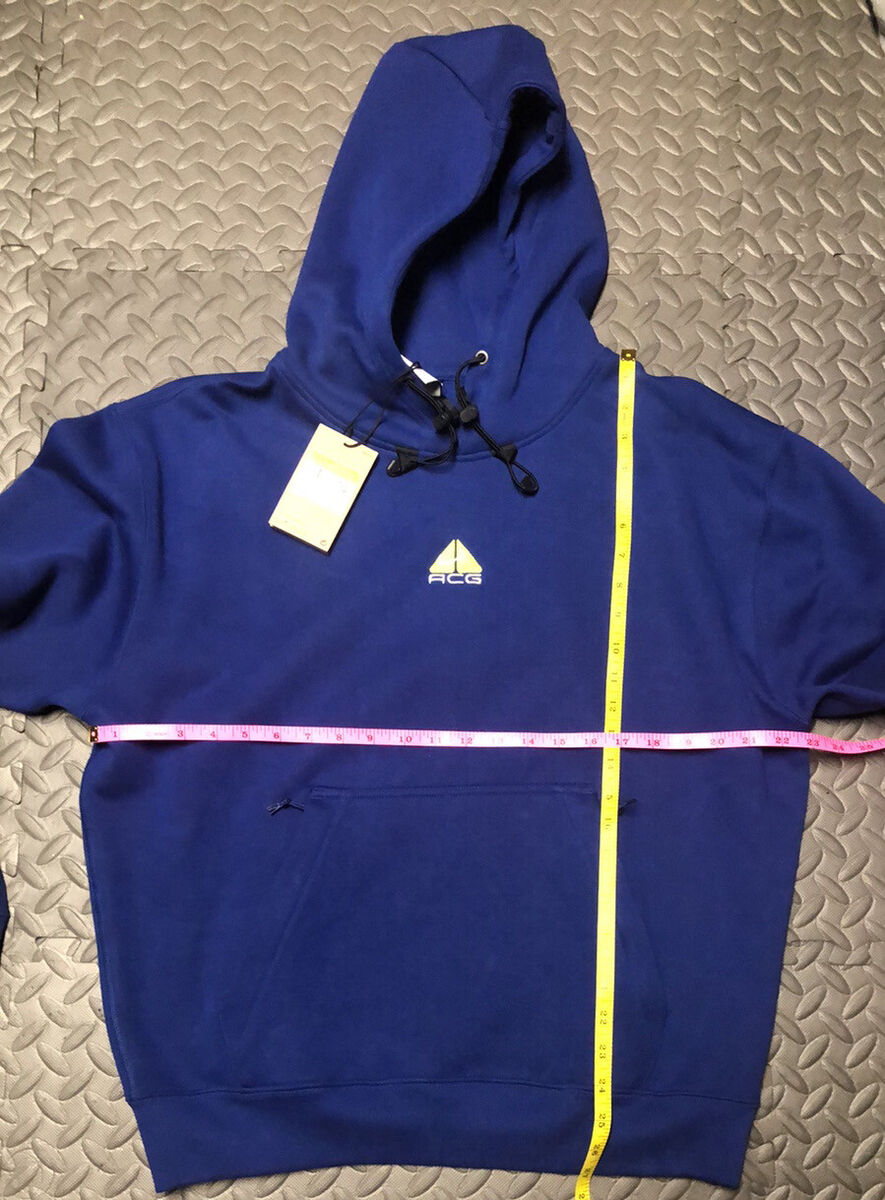 Nike ACG Fleece Pullover Hoodie Therma Fit Deep Royal Blue Nike ACG Fleece Pullover Hoodie Therma Fit Deep Royal Blue