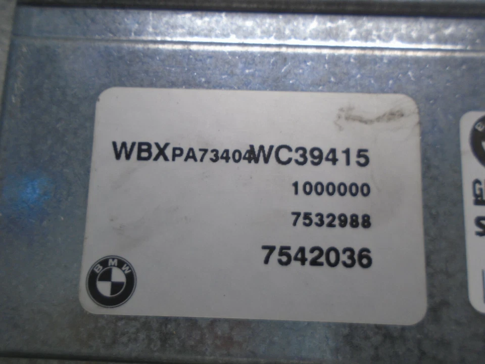 Módulo de control de transmisión BMW X3 2004 TCU 7532988 OEM DK908328 Foto 3 de 4