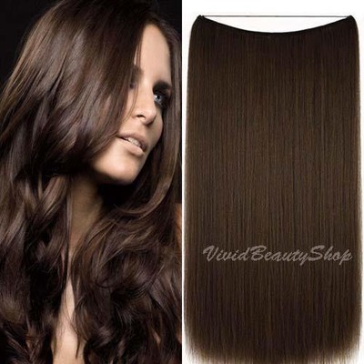 Halo Hair Extensions Medium Brown 2025