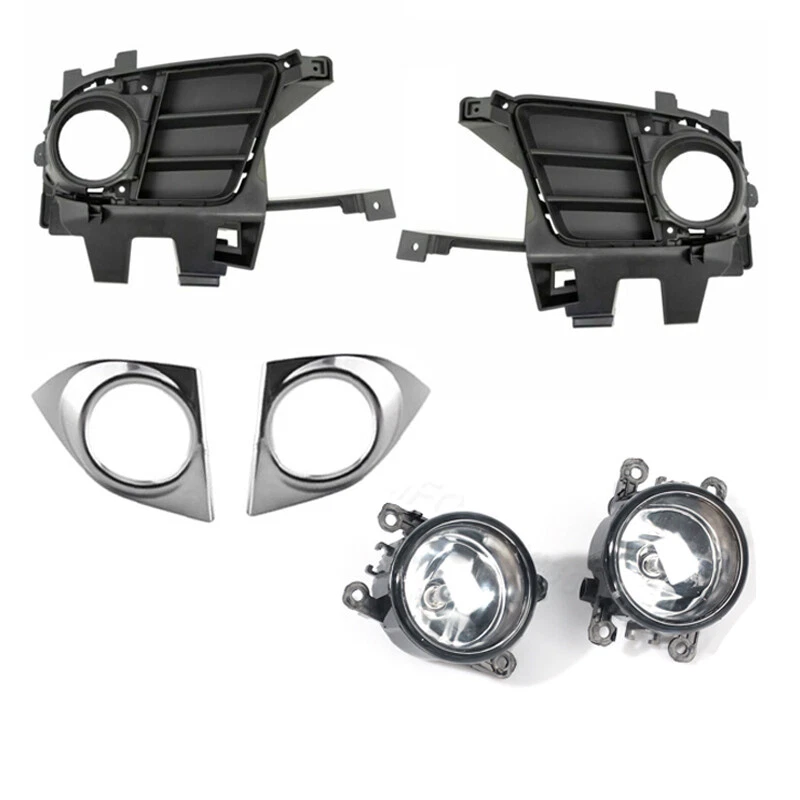 1 Set Front Bumper Fog Light DRL Assembly Driving Lights For Acura TSX 2011-2014 - Imagem 2 de 4