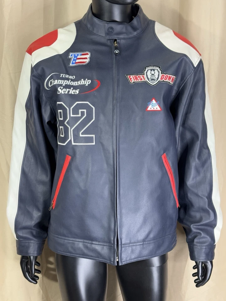 First Down Racing Gear High Performance PVC Jacket Men's Size XL - Image 2 of 4