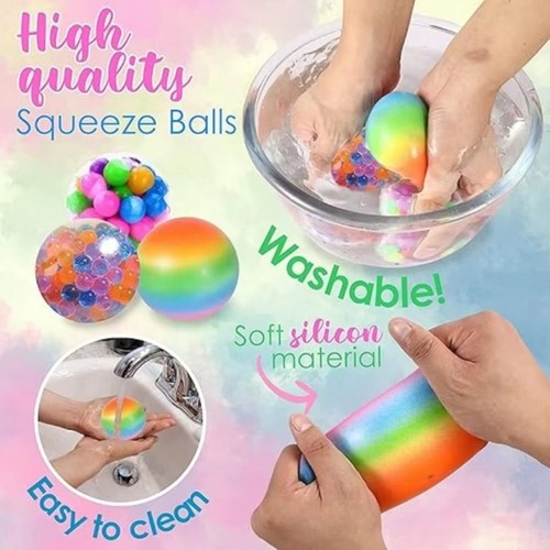 10pcs Transparent TPR Crystal Ball Children Birthday Gift - Photo 4/12