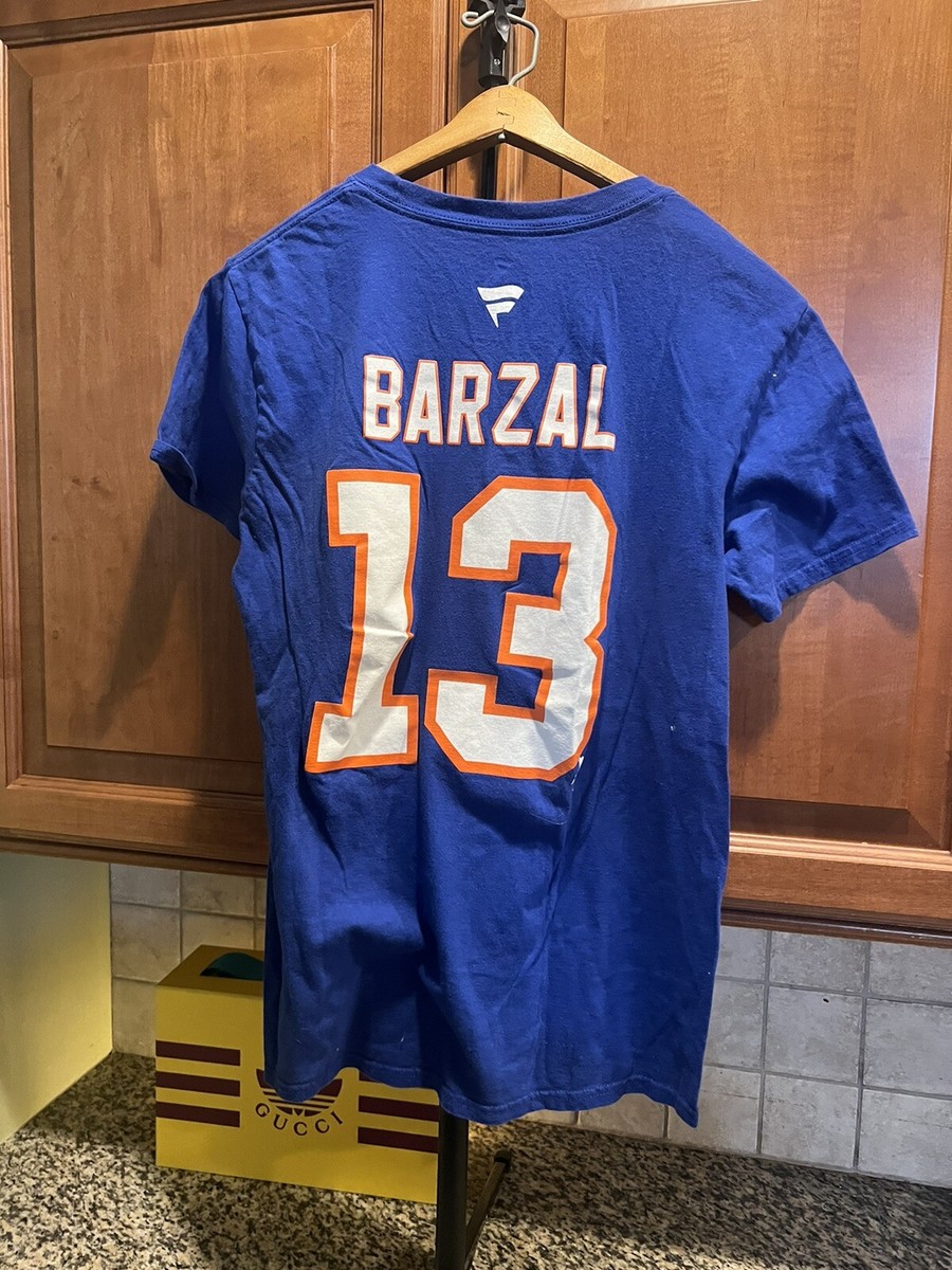 500 LEVEL Mathew Barzal Shirt – NHL Hockey Fan T-Shirt, Royal Blue, Large, Officially Licensed