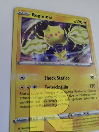 Regieleki ® Evoluzioni Eteree 060/203 ® Holo Foil ® Pokemon ® Italiano MISSPRINT - Picture 2 of 2