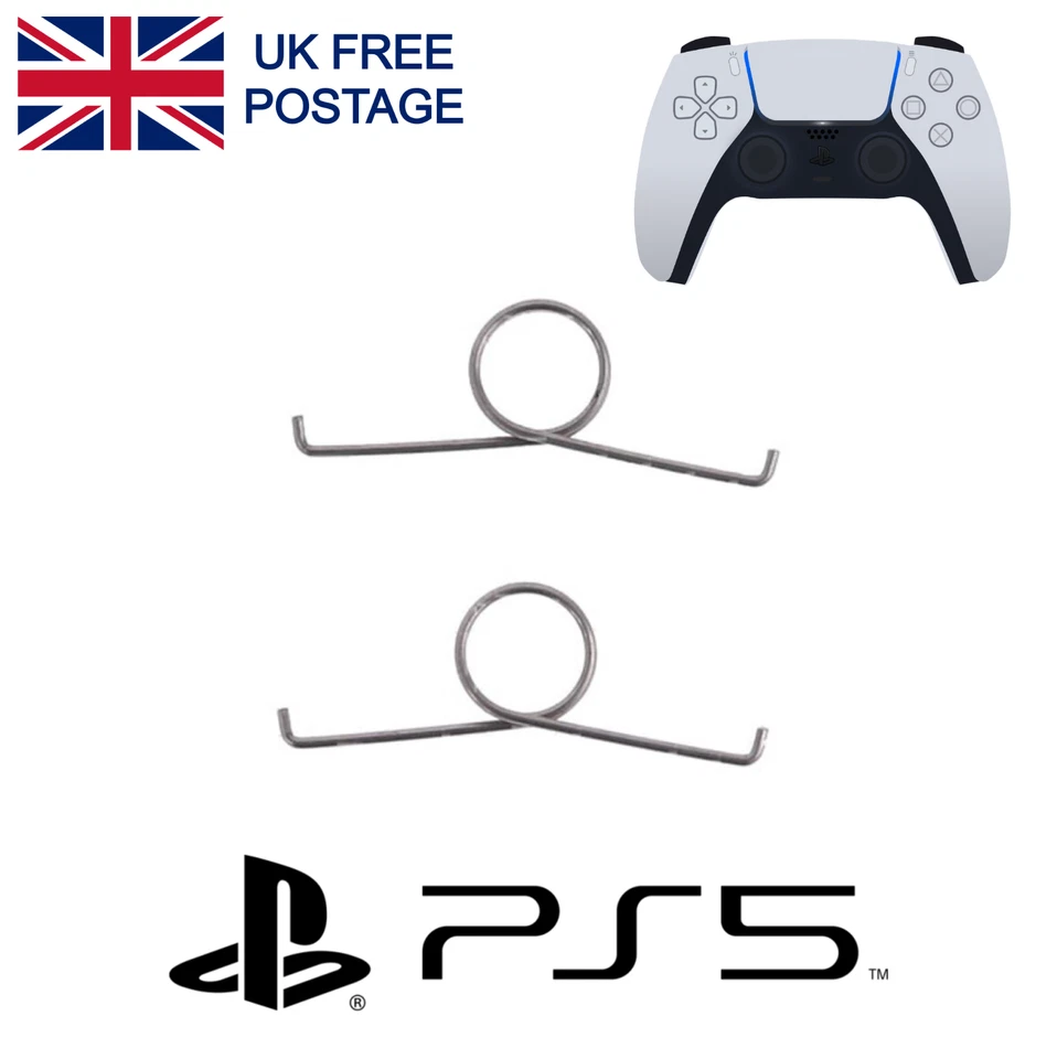 PS5 Controller Springs Trigger Buttons L2 R2 Replacement DualSense Playstation 5