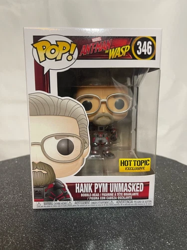 Funko Pop Marvel #346 HANK PYM UNMASKED from Antman HT Exclusive