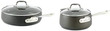 All-Clad HA1Hard Anodized Nonstick PFOA  Free 4-qt Saute Pan & 3.5 -qt Sauce Pan