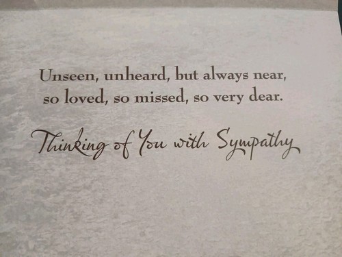 Sympathy Card - Picture 2 of 4