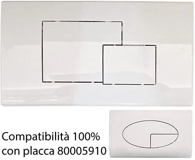 PLACCA 33cm x 18cm PUCCI 80005410 PER CASSETTE ECO PRODOTTE DAL 1994 AL 2010