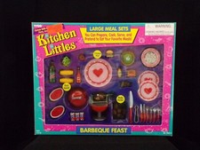 TYCO Kitchen Littles Barbeque Feast Set 1995; Brand New in Box