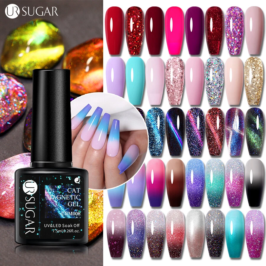UR SUGAR Gel Nagellack Hybrid Lack Gele Maniküre Thermal Magnetic 