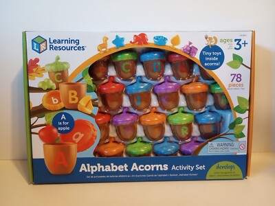 Learning Resources Alphabet Acorns Activity Set (LER6802)