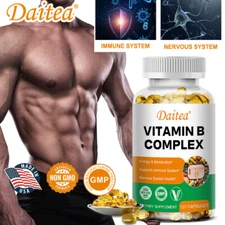 Vitamin B Complex Capsules—Energy and Metabolism* Support Immune System