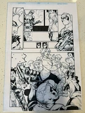 Deadpool #39 (2011) Pg. 2 Original Comic Art - Bong Dazo, Jose Pimentel Inks