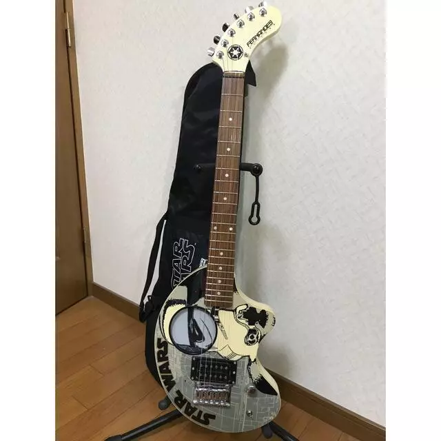 Electric Guitar Fernandes ZO-3 Star Wars Stormtrooper Model with Soft Case