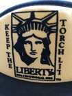  Vintage Statue of Liberty Centennial Sun Visor 1986 Keep the Torch Lit Hat/Cap — photo 4