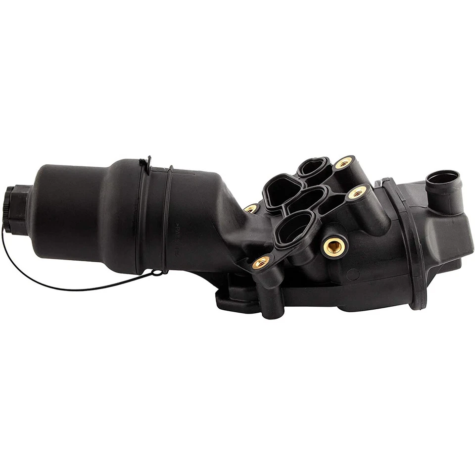 Engine Oil Filter Housing w/Gasket Assembly For Audi A3 A4 Quattro TT TTS 2.0T - Image 3 of 4