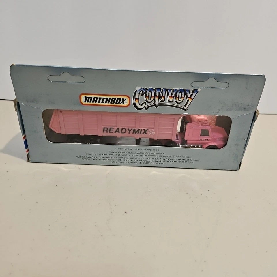 1983 Matchbox Readymix Convoy Tipper CY-20 PINK VERY RARE - Image 3 of 4