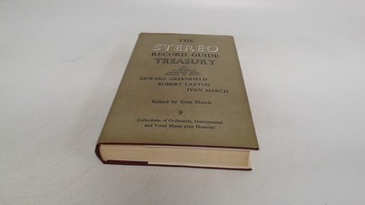 			The stereo record guide treasury volume IX, Edward Greenfield, Ro		