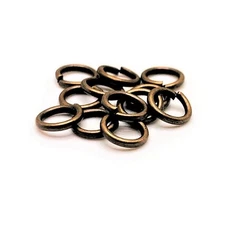 6mm, 18g, Copper Open Jump Rings - US Seller