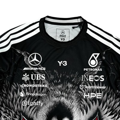 Adidas Y-3 Mercedes-AMG Petronas F1 Driver Racing Jersey, Size