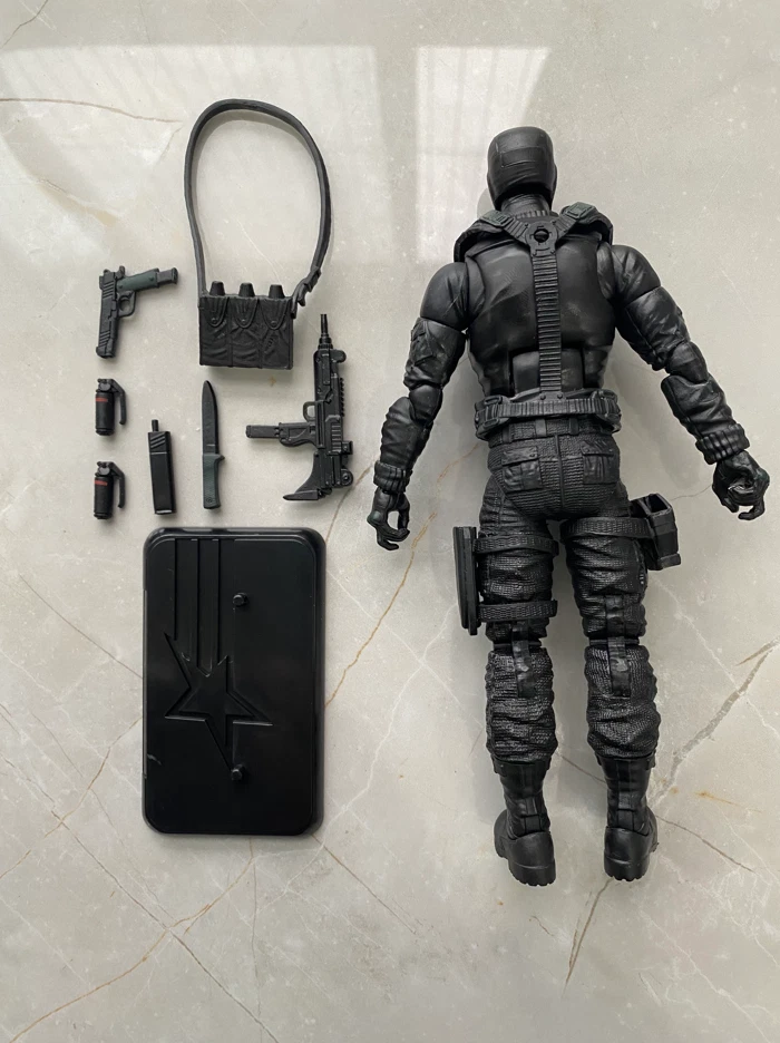 Hasbro G.I. Joe Classified Series Retro Cardback Snake Eyes Official - No Box - Image 3 of 4