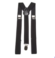 New Unisex Elastic Y-Back Suspenders Adjustable Braces for Men