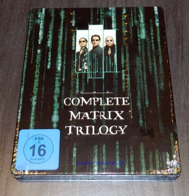 1 x  Complete Matrix Trilogy- Limitiertes Steelbook (Blu-ray) OVP [Erstauflage]