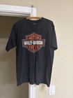 VTG Classic Harley Davidson Shield Logo T Shirt Daytona Florida 2006 USA Made LG