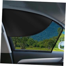 2 PCS Car Window Shades, Magnetic Double Layer Car Side Window Sun Front Window