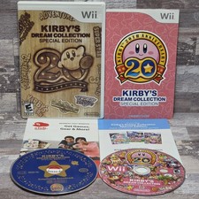 Kirby's Dream Collection 20th Anniversary Nintendo Wii CIB Complete Tested 