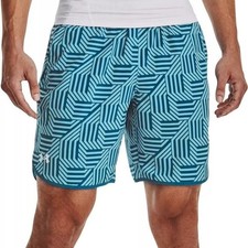 NEW Under Armour Short Men's Medium Blue Performance Gym Light Loose Fit Stretch