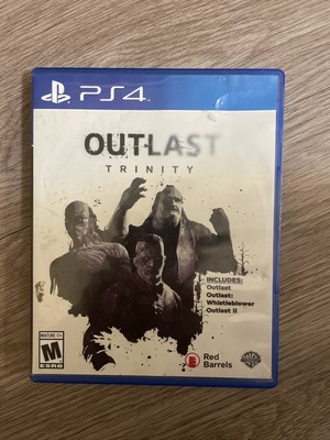 Outlast Trinity Sony PlayStation 4 PS4 2-Disc Horror Game