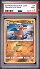2017 POKEMON SUN & MOON #96 DRAGONITE-REVERSE FOIL PSA 9