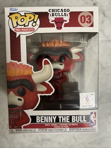 Funko Pop! Vinyl: Nba Mascots - Benny the Bull #03 Chicago Bulls
