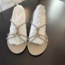 Talbots NUOVI sandali intrecciati Bethany, con cinturino taglia 9M