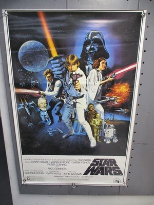 STAR WARS Style ''C'' Dated 1977  (came out later) Portal POSTER 24''x36'' CM5255