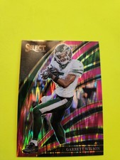 GARRETT  WILSON  2025 PANINI SELECT  CLUB LEVEL  BLACK/RED SHOCK  #275 JETS WR